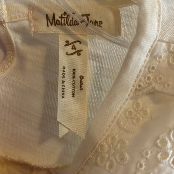Matilda Jane size 4 cream top NWOT - Picture 2 of 2